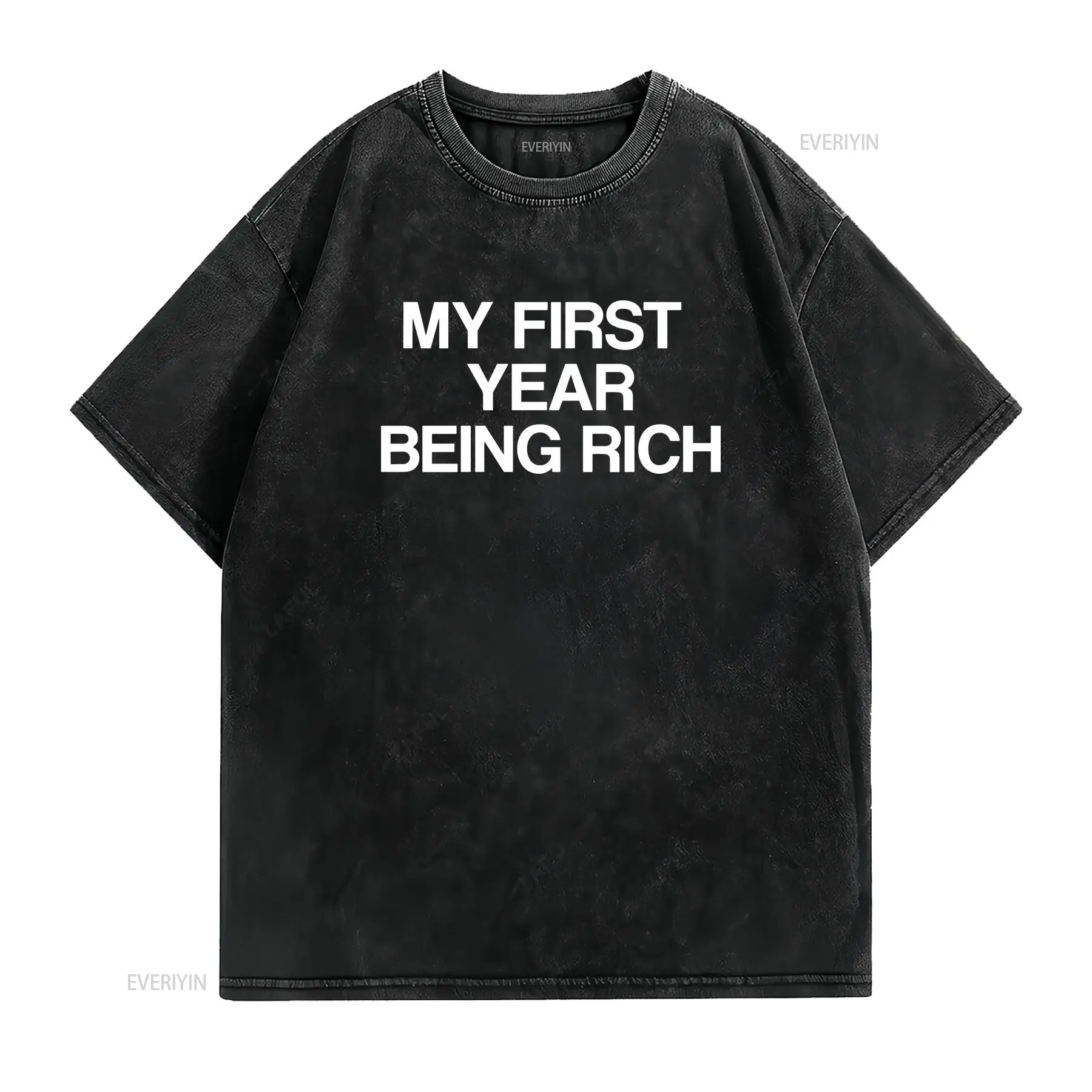 First Year Being Rich T Shirt  - Luxury Lifestyle Rich recension och pris