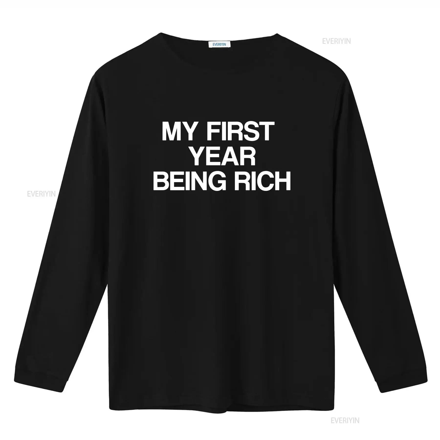First Year Being Rich T Shirt  - Luxury Lifestyle Rich recension och pris