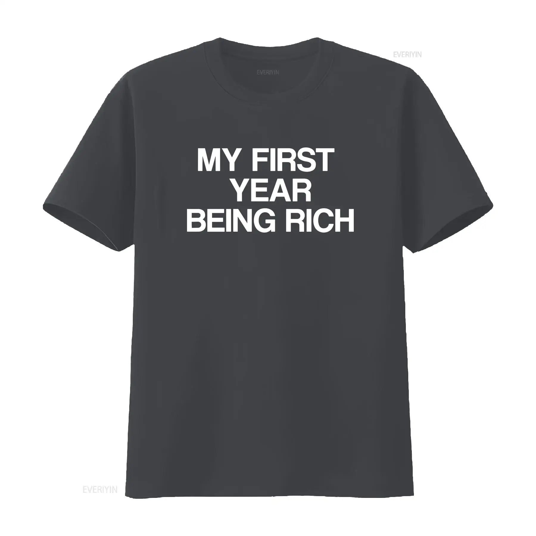 First Year Being Rich T Shirt  - Luxury Lifestyle Rich recension och pris