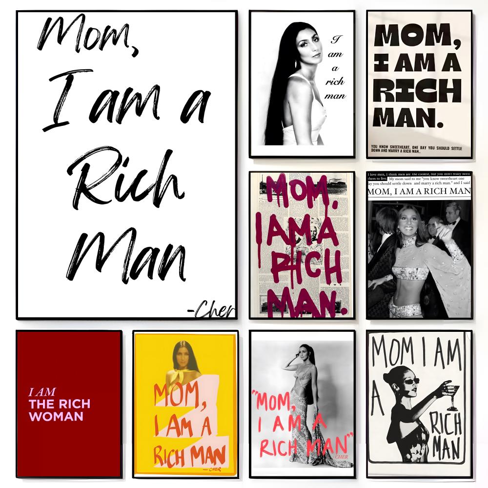 Opulent Satirical I-I Am a Ric - Luxury Lifestyle Rich recension och pris